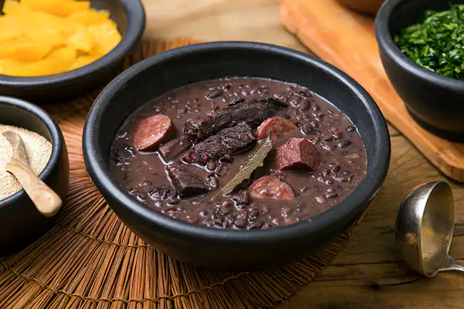 Porção de Feijoada